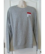 Fila French Terry Crew Neck  Long Sleeve Sweatshirt Gray Men&#39;s Sz XXL NWT - $20.64