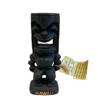 Chiefly Co. Hawaii Love Tiki Polynesia Collection Totem Statue 3.75” Vintage - £10.17 GBP