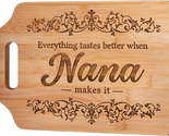 Nana Gifts - Engraved Bamboo Cutting Board - Nana Birthday Gifts for Nan... - $26.05