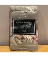 Laura Ashley Oakley Floral Green Set Of 2 Standard Pillowcases Vintage - €42,46 EUR