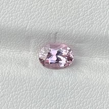 Natural Peach Sapphire 1.08 Cts Oval Cut Loose Gemstone - £335.72 GBP