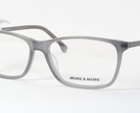 MORE &amp; MORE 50561 800 Transparent Smoke Grey RARE EYEGLASSES 53-15-135mm... - $75.74