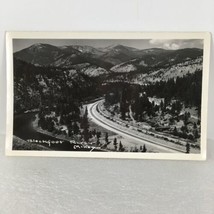Blackfoot River Montana McKay Vintage RPPC Postcard Black White Photo Unposted - £7.75 GBP