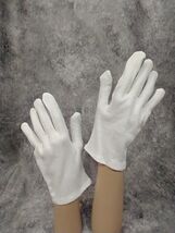 White Cotton Masquerade Gloves Costume Santa Mrs Claus Christmas Elf Clo... - $36.13 MXN