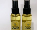 The Body Shop Lemon Caring &amp; Purifying Hair Mist 3.3 Fl Oz Lot Of 2 - £26.04 GBP