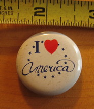I Love America Pinback Button - £2.90 GBP