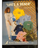 Life&#39;s A Beach, counted cross stitch - $169.16 MXN
