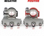 Car Marine Top Post Battery Terminals Clamp Connectors Positive Negative... - $17.09