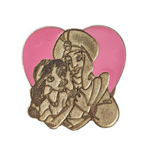 Aladdin Disney Pin: Jasmine and Prince Ali Heart - £10.10 GBP