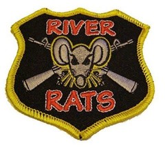 USN NAVY VIETNAM WAR RIVER RATS PATCH PBR PATROL BOAT RIVER MEKONG DELTA - $5.00