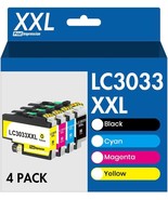LC3033XXL Ink Replacement for LC3033 BK C M Y Ink Cartridges Brother LC3... - £61.83 GBP