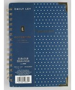 NEW Emily Ley Paper Navy Polka Dot Hard Cover Joy &amp; Simplified Notebook ... - £5.74 GBP