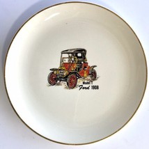 Vintage Plate Model T Ford 1908 Automobile Johnson Matthey Ceramic AAC Promo - $124.95