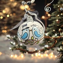 Glory Haus Always &amp; Forever Birds Christmas Ornament Decorative Ceramic NIB - £11.44 GBP