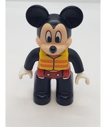 LEGO DUPLO Mickey Mouse with Vest Figure C0477 - £4.19 GBP