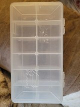 Plano 3455 6-12 Compartment Bait/Tackle Box Storage Container - A5 - £6.32 GBP