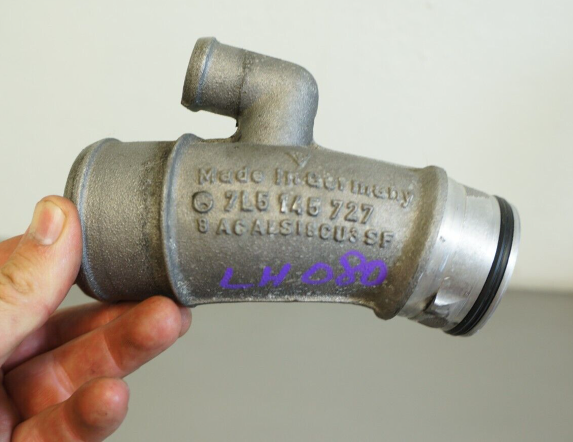 2003-2006 porsche cayenne 4.5l left driver side turbocharger intake pipe... - $33.87