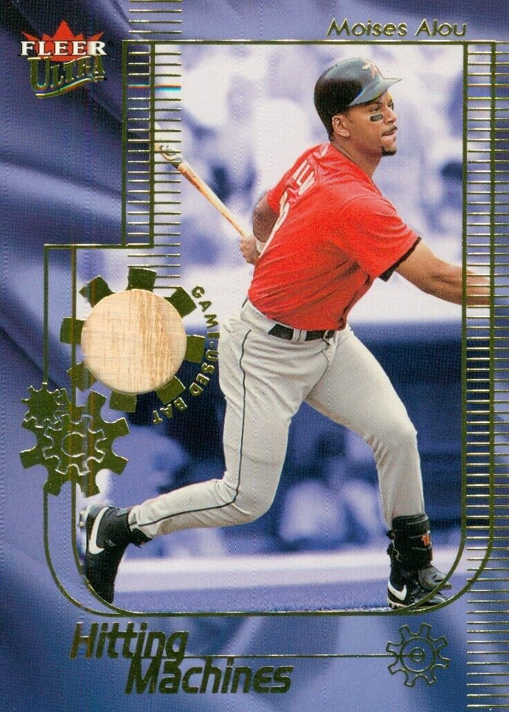 Primary image for 2002 Ultra Hitting Machines Game Bat  Moises Alou Astros