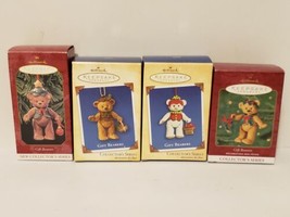 Lot Of 4 Hallmark Keepsake Gift Bearer Ornaments Vintage Holiday Christmas - £19.94 GBP