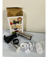 COOKS WORKS Cookie Press &amp; 8 Pc Icing Set Stainless steel - $23.06 CAD