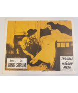 TROUBLE AT MELODY MESA 11&quot;x14&quot; Western Film LOBBY CARD Cal Shrum Lorrain... - £14.20 GBP