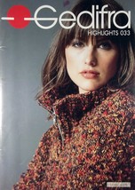 Gedifra Highlights 033 Knitting Pattern Book - £9.08 GBP