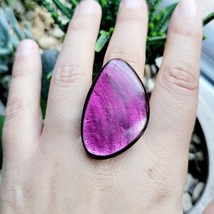 Vintage Pink Gemstone Ring - $34.99