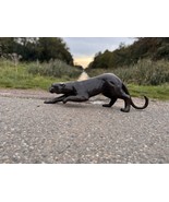 Bronze Panther Sculpture - Power and Elegance in Art. 90x19x30 cm - 10 Kg.