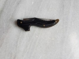 Antique Victorian A.W. Wadsworth Black Shoe Pocket Knife German Germany - $14.80
