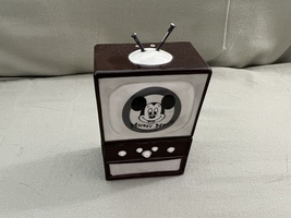Disney Parks Mickey Mouse Club Vintage Television Salt and Pepper Shaker Set NEW image 2