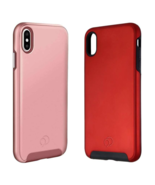 Lot of 2 Nimbus9 Cirrus 2 Hard Case for iPhone XS Max Red &amp; Rose Gold Sl... - €11,54 EUR