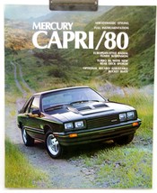 1980	Ford Mercury Capri/80 Advertising Dealer Sales Brochure  	  4559 - $7.43