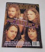 Hit Parader Magazine September 1993 Metallica Cover Centerfold Motley Crue VTG - £22.75 GBP