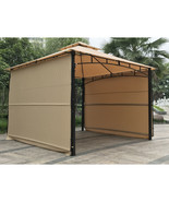 Jeco 11 x 11 ft. Meta Gazebo with Two Sides Awning - $742.61 CAD