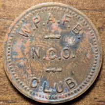Wright Patterson Air Force Base, Ohio OH Good For 5¢ NCO Military Trade ... - $9.98