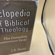VINTAGE: Encyclopedia of Biblical Theology by J. B. Bauer (1981, HCDJ - £14.11 GBP