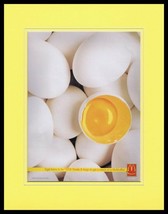 2003 McDonald&#39;s Egg McMuffin Framed 11x14 ORIGINAL Advertisement - £27.09 GBP