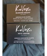 K. Voss Heye Lighter Luminous Highlighter Palette 0.42 oz &amp; Blushing Bea... - $511.75 MXN
