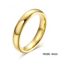Modyle New Vintage Tungsten Carbide Wedding Rings For Couple Solid Gold-Color Lo - £12.26 GBP