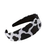 COW PRINT THICK HEADBAND - $151.86 MXN