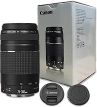 Telephoto Zoom Lens, Canon Ef 75-300Mm F/4.5-5.6 Iii. - £181.41 GBP