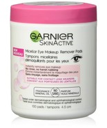 Garnier Micellar Eye Makeup Remover Pads Facial Treatment Pads, 100 Count - $333.40 MXN