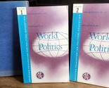 Readings in World Politics Volumes One &amp; Two In Case  Robert A. Goldwin ... - $14.24