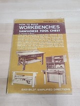 1972 How To Build Workbenches Sawhorse Tool Chest EASI-BILD Simple Donald Brann - £7.56 GBP