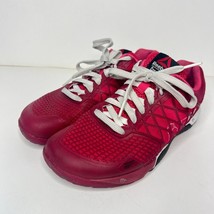 CrossFit Reebok CF 74 Nano Womens Size 6 Gym Fitness Red Workout Shoes M47678 - £26.34 GBP