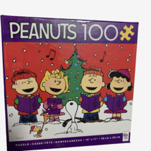 Peanuts Charlie Brown Jigsaw Puzzle Snoopy Christmas Choir 100 Piece 1661-11 New - £8.90 GBP