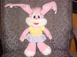 20&quot; Baby Bunny Plush Toy From Tiny Toon Adventures By Playskool 1990 - £47.41 GBP