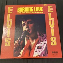 Elvis Presley.  Burning Love And Hits From His Movies. - £9.06 GBP