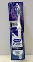 Oral-B Vibrating Pulsar Whitening Medium, Grey - battery operated - £7.55 GBP