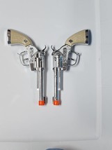 Scout Double Retro Pistol &amp; Holster Set includes Two Vinyl Holster - £38.30 GBP